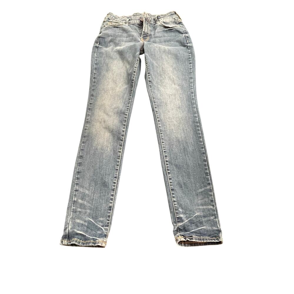 OLD NAVY Rockstar denim mid-rise  Jolene skinny jean 8 Reg